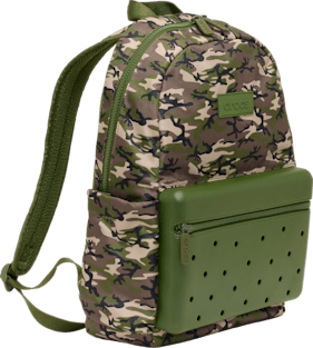 Camo Nylon Backpack