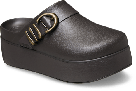 Dylan Platform Boho Buckle Clog