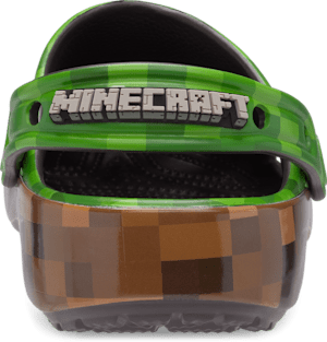 Kids’ Minecraft Green Classic Clog