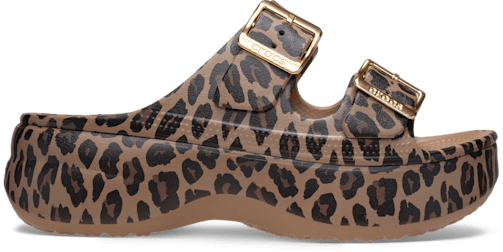 Saturday Platform Leopard Sandal