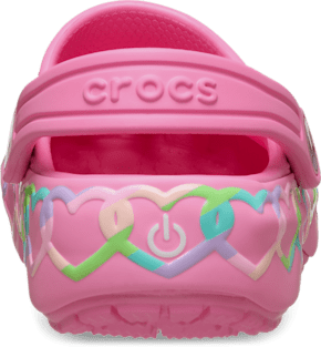 Toddler Classic Heart Lights Clog