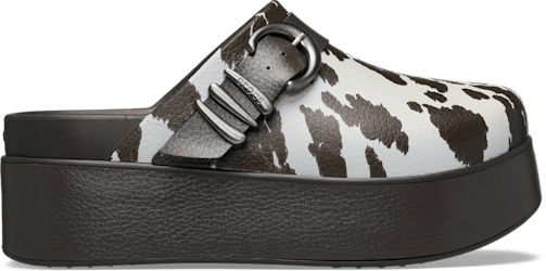 Dylan Platform Animal Buckle Clog