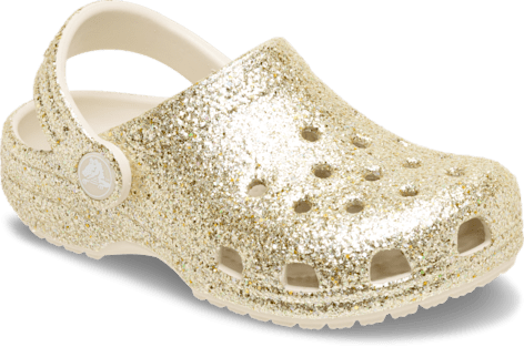 Toddler Classic Chunky Glitter Clog