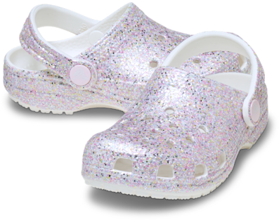 Toddler Classic Fantasy Glitter Clog