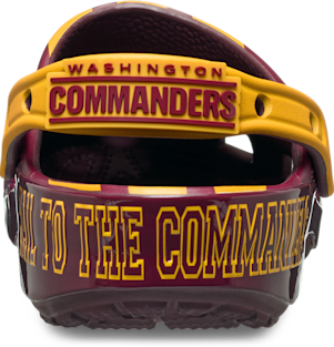 NFL Washington Commanders Classic Clog