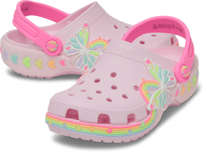 Toddlers Classic Butterfly Lights Clog