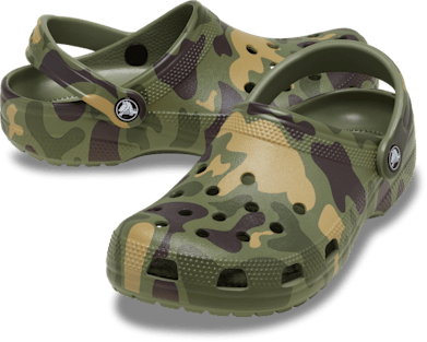Classic Duck Camo Clog