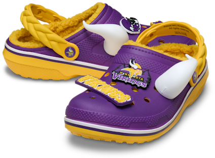 NFL Minnesota Vikings Classic Lined Clog