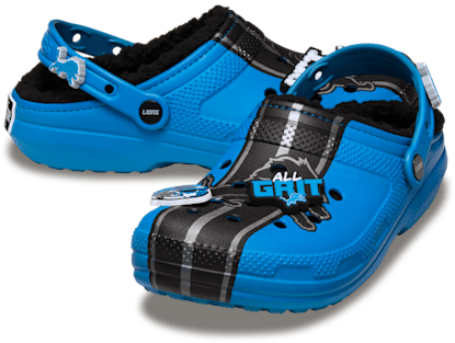 NFL Detroit Lions Classic Lined Clog