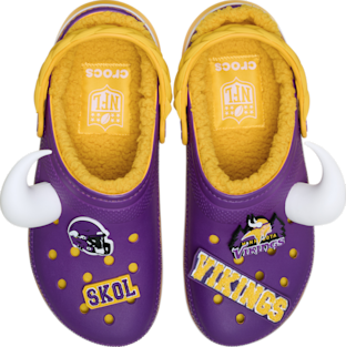 NFL Minnesota Vikings Classic Lined Clog