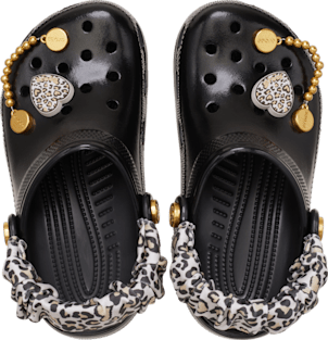 Kids' Classic Sassy Leopard Clog