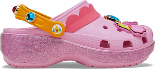Princess Peach Classic Platform Clog