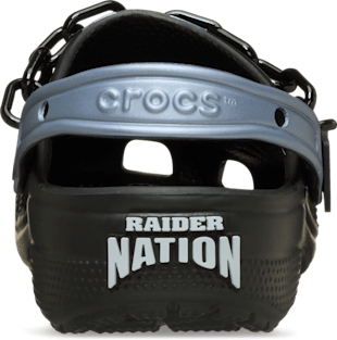 NFL Las Vegas Raiders Classic Clog