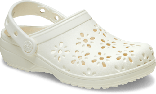 Kids' Classic Floral Cut-Out Clog