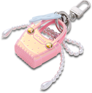 Pink Mini Micro Tote Bag Charm