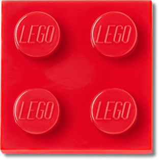 LEGO® Red Tile 2x2