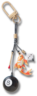 Koi Fish Bag Charm