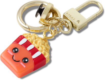 Cute Popcorn Bucket Bag Charm