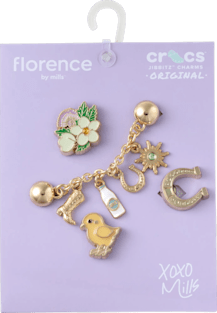 Florence By Mills Crocs 5 Pack Jibbitz