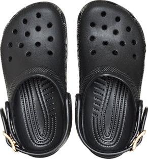 Kids' Classic Metallic Buckle Clog