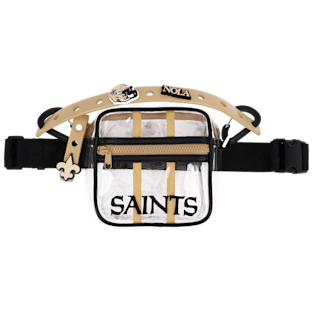 NFL  New Orleans Saints Clear Stadium Bag