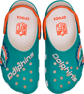 Kids' NFL Miami Dolphins Graphic Classic Clog