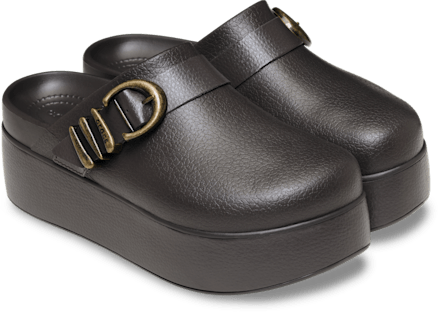 Dylan Platform Boho Buckle Clog
