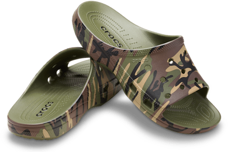 Men’s Camouflage Saturday Slide