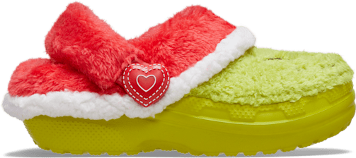 Kid's The Grinch Classic Lined Clog