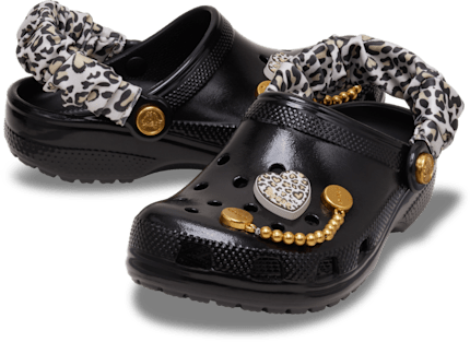 Toddler Classic Sassy Leopard Clog