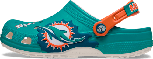 Kids' NFL Miami Dolphins Graphic Classic Clog