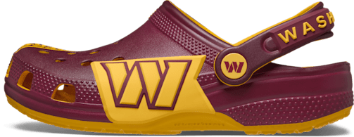 Kids' NFL Washington Commanders Graphic Classic Clog