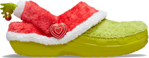 The Grinch Classic Lined Clog
