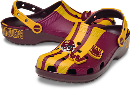 NFL Washington Commanders Classic Clog