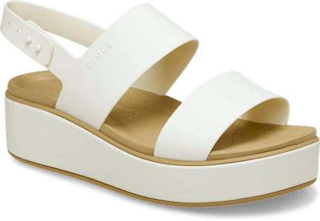 Brooklyn Low Wedge Matte Wrap Sandal