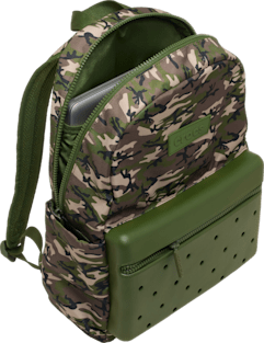 Camo Nylon Backpack