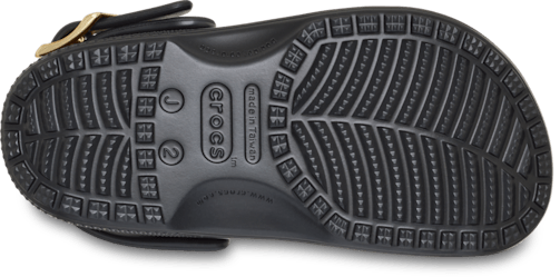 Kids' Classic Metallic Buckle Clog