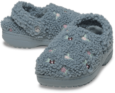 Unfurgettable Floral Embroidery Clog