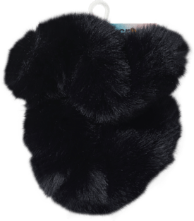 Faux Fur Backstrap Cover Scrunchie 2 Pack
