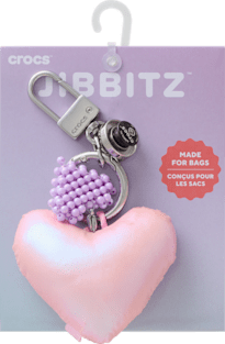 Double Heart Bag Charm