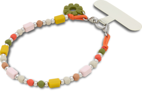 Crafted Bead Phone Chain Mlt