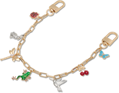Spring Long Chain Bag Charm