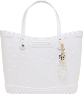 Pearl and Bow Bag Charm