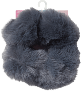 Faux Fur Backstrap Cover Scrunchie 2 Pack